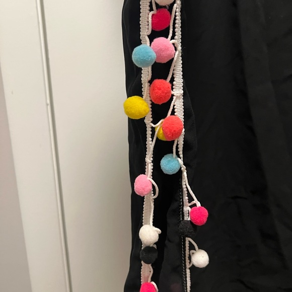 Black coverup with Pom colorful balls - Picture 8 of 8